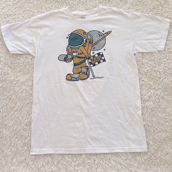 Vans Skater Graphic T-Shirt Size Medium Unisex Mens - Picture 6 of 8